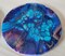 Blue Lagoon Nebula 4" round bloom coasters, set of 4 product 3